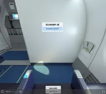 Ryanair UK Boeing 737 MAX 8-200 seat maps 360 panorama view