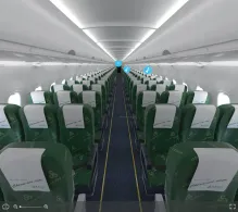 Spring Airlines Airbus A320-200 V.1 seat maps 360 panorama view