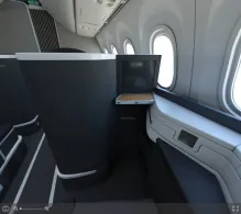 American Airlines Boeing 787-9 V.1 seat maps 360 panorama view