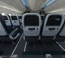 American Airlines Boeing 787-9 V.1 seat maps 360 panorama view