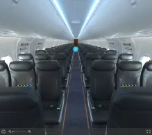 SkyUp MT Boeing 737-800 seat maps 360 panorama view