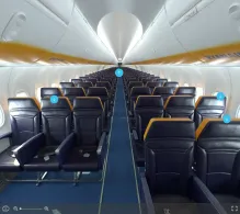 Ryanair Boeing 737-800 seat maps 360 panorama view