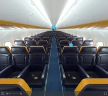 Ryanair Boeing 737-800 seat maps 360 panorama view