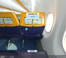 Ryanair Boeing 737-800 seat maps 360 panorama view