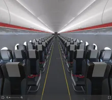Pegasus Airlines Airbus A320neo seat maps 360 panorama view