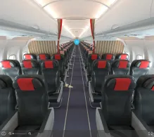 Air France Airbus A319-100 V.2 seat maps 360 panorama view