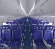 Southwest Airlines Boeing 737 MAX 8 V.2 seat maps 360 panorama view