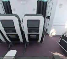 Virgin Atlantic Boeing 787-9 seat maps 360 panorama view