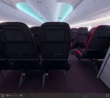 Virgin Atlantic Boeing 787-9 seat maps 360 panorama view