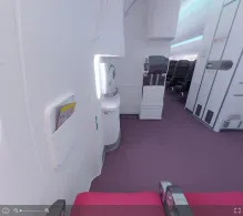 Virgin Atlantic Boeing 787-9 seat maps 360 panorama view