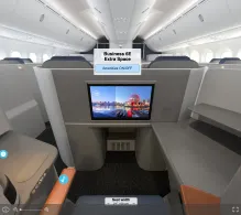 Lufthansa Boeing 787-9 Allegris seat maps 360 panorama view