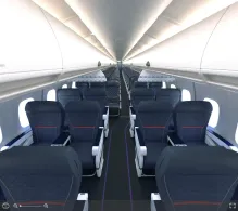 Delta Boeing 717-200 seat maps 360 panorama view