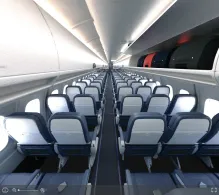Delta Boeing 717-200 seat maps 360 panorama view