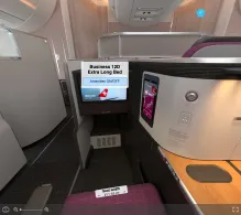 Swiss Airbus A350-900 Senses seat maps 360 panorama view