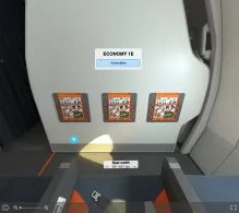 easyJet Europe Airbus A320-200 V.1 seat maps 360 panorama view