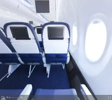 Delta Boeing 737-900 ER V.1 seat maps 360 panorama view