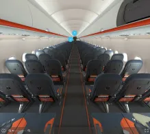 easyJet Switzerland Airbus A320-200 seat maps 360 panorama view