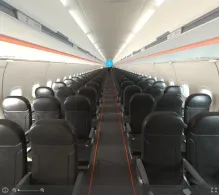 easyJet UK Airbus A321neo seat maps 360 panorama view