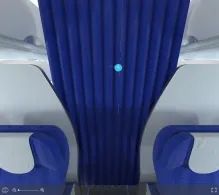 China Southern Airbus A319neo seat maps 360 panorama view