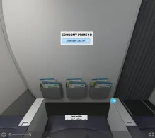 TUI Airways Boeing 737-800 seat maps 360 panorama view