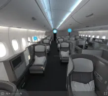 British Airways Airbus A380-800 seat maps 360 panorama view