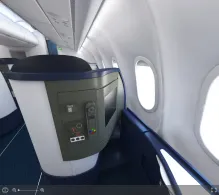 Delta Airbus A330-300 seat maps 360 panorama view