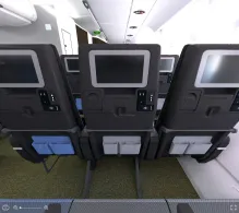 Singapore Airlines Airbus A380-800 seat maps 360 panorama view