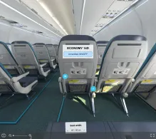 Cebu Pacific Air Airbus A320neo V.2 seat maps 360 panorama view