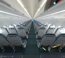 Cebu Pacific Air Airbus A320neo V.2 seat maps 360 panorama view
