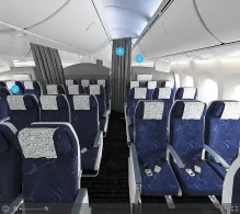 Air China Boeing 787-9 seat maps 360 panorama view
