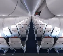 Norwegian Air Shuttle Boeing 737-800 V.1 seat maps 360 panorama view