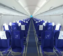 IndiGo Airbus A321neo V.2 seat maps 360 panorama view