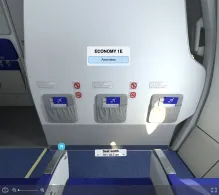 IndiGo Airbus A321neo V.2 seat maps 360 panorama view