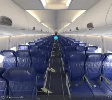 Southwest Airlines Boeing 737-700 V.1 seat maps 360 panorama view