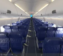 Southwest Airlines Boeing 737-700 V.1 seat maps 360 panorama view