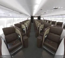 Virgin Atlantic Airbus A330-300 seat maps 360 panorama view