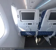 Korean Air Airbus A380-800 seat maps 360 panorama view