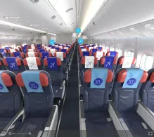 IndiGo Boeing 777-300ER V.2 seat maps 360 panorama view