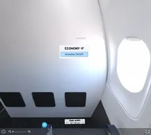 Aer Lingus Limited Airbus A320-200 seat maps 360 panorama view