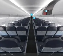 Aer Lingus Limited Airbus A320-200 seat maps 360 panorama view