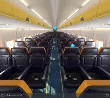 Ryanair UK Boeing 737-800 seat maps 360 panorama view