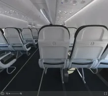 Alaska Airlines Boeing 737 MAX 9 seat maps 360 panorama view
