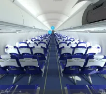 IndiGo Airbus A320neo V.1 seat maps 360 panorama view