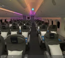 Norse Atlantic Airways Boeing 787-9 V.1 seat maps 360 panorama view