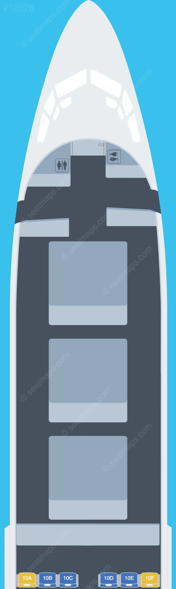 Air Inuit Boeing 737-300 V.2 seatmap preview