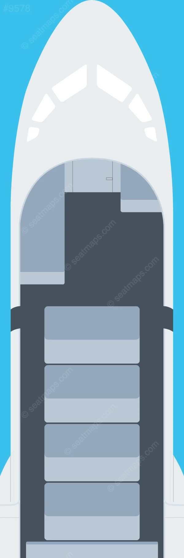 Canadian North ATR 42-300 V.3 seatmap preview